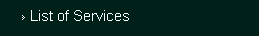 List of Services